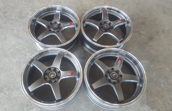 ขายล้อมือ2 Projet D ขอบ17 4รู100-114   4 ล้อ