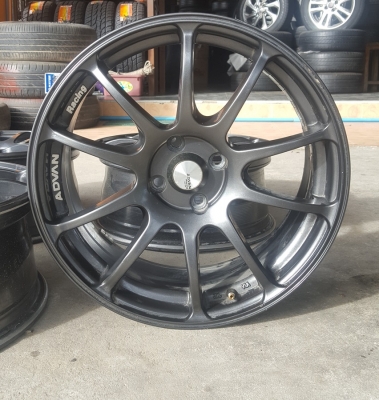 ขายล้อมือ2 ADVAN RS  ขอบ17 4รู100   4 ล้อ