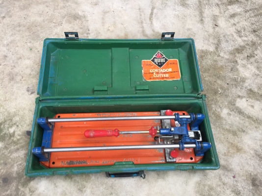 แท่นตัดกระเบื้อง cortador ts-30 เก่านอก