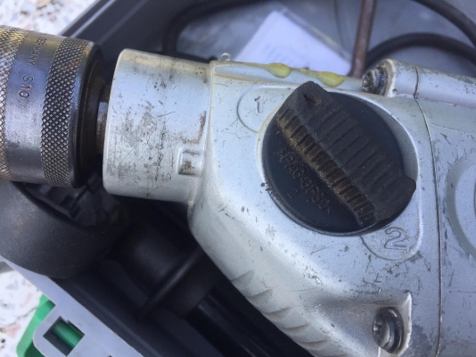 ขายสว่านกระแทก HITACHI DV20VB2 เก่านอก MADE IN IRELAND