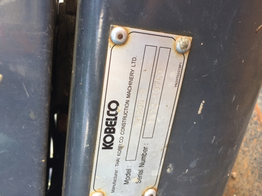 Kobelco 200 super x Kobelco 200 super x
