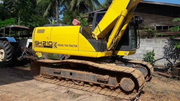 ขาย 1,665,000 บาท SUMITOMO SH210-5 ทำงาน 1x,&times;&times;&times; ชม. เครื่องดี ปั้มแรง โช่หนา เอวแน่น ไฟฟ้าครบ เอกส่ารเล่มทะเบียน  รถอยู่ จ.นครพนม 090-772-3710,090-772-3708