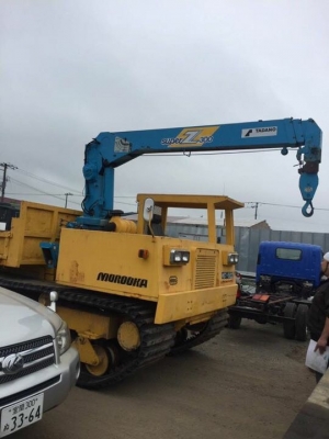 รถบรรทุกดั้มเปอร์ตีนตะขาบ MOROOKA รุ่น MST1500 รถบรรทุกดั้มเปอร์ตีนตะขาบ MOROOKA รุ่น MST1500