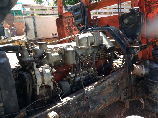 รถเทนเลอร์ ท้ายลาด 10 ล้อ 2 เพลา HINO FM186 เครื่อง EL191 แรง (รถผมเอง)