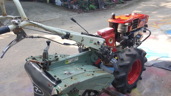 รถพรวนดินดีเชล 7 แรง รหัสสินค้า C2 - 6