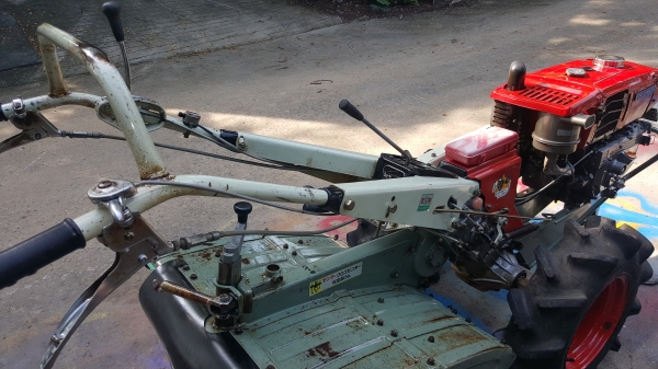 รถพรวนดินดีเชล 7 แรง รหัสสินค้า C2 - 6