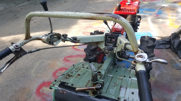 รถพรวนดินดีเชล 7 แรง รหัสสินค้า C2 - 6