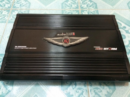 แอมป์คลาสดี AQ REDSTORM มือสองสภาพสวย ใช้งานปกติ เบสแนวหนักแน่นลูกโตๆ ขับ10&quot;-12&quot;หล่อว้อยไม่เกิน3&quot;ได้ ขาย 2650 บาท สนใจ0892425454 อยู่สระบุรี