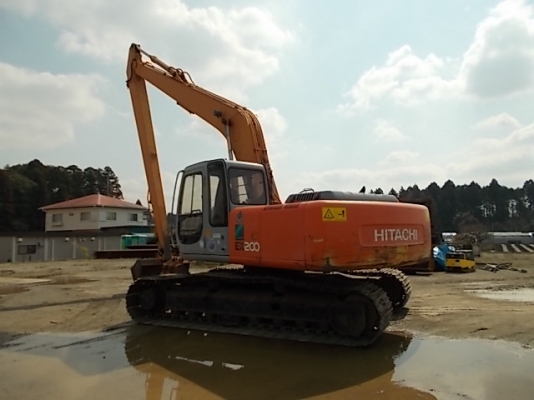 รถขุด HITACHI ZX200LC บูม18 เมตร 062-709-1747