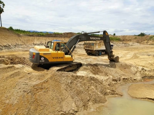 ขาย 1,080,000 บาท VOLVO EC210B PRIME ทำงาน 17,xxx ชม. เครื่องดี ปั้มแรง โซ่หนา เอวแน่น ไฟฟ้าครบ เอกสารเล่มทะเบียน  รถอยู่ จ.สุพรรณบุรี โทร&amp;ไอดีไลน์ 0610710295