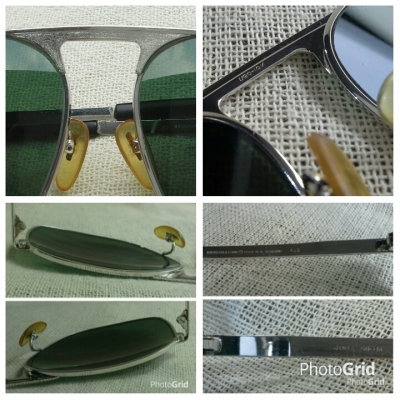 โคตรแว่นตา &#039;บิดาของ เรย์-แบน&#039;  ทองขาว 10 K ล้ำค่า  Vintage BAUSCH &amp; LOMB handmade in West Germany