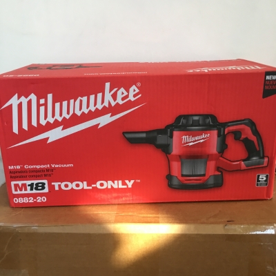 ดูดฝุ่นไร้สาย Milwaukee 0882-20 (ไม่รวมแบตและแท่นชาร์จ) ดูดฝุ่นไร้สาย Milwaukee 0882-20 (ไม่รวมแบตและแท่นชาร์จ)
