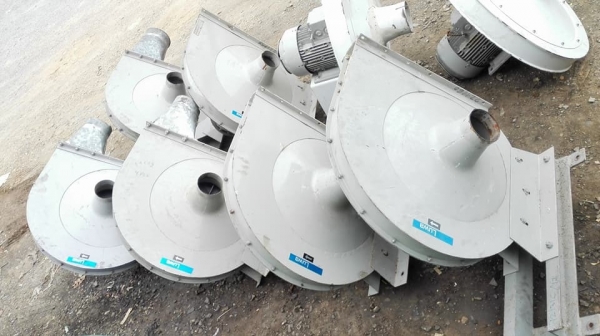 โบวเวอร์รอบจัดแรงดันสูง SIEMENS Made in GERMANY 3 HP 2860 RPM 380V ใบพัดอลูมิเนียมห้องลมแคบแรงดันลมสูง