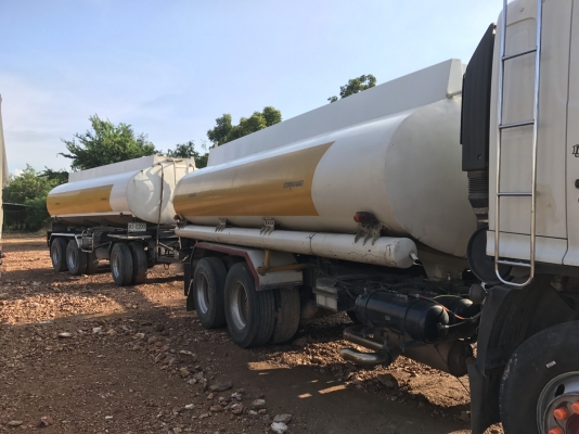 ขายแทงค์บรรทุกน้ำ 2 ใบ