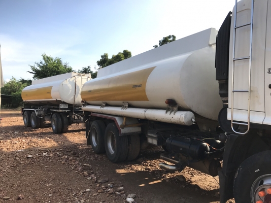 ขายแทงค์บรรทุกน้ำ 2 ใบ