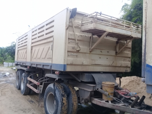 ขายรถบรรทุกพ่วง HINO MEGA 344 ปี 52 สวยเดิมกะบะสามมิตรแม่ลูก