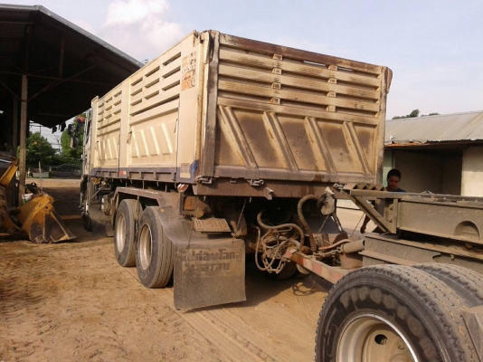 ขายรถบรรทุกพ่วง HINO MEGA 344 ปี 52 สวยเดิมกะบะสามมิตรแม่ลูก