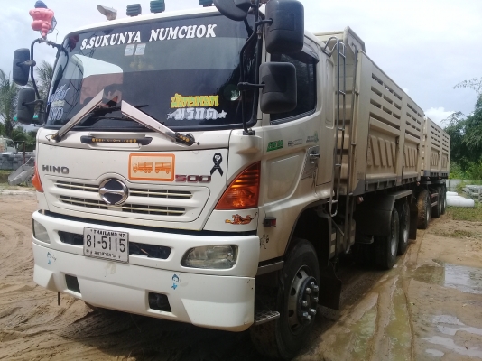 ขายรถบรรทุกพ่วง HINO MEGA 344 ปี 52 สวยเดิมกะบะสามมิตรแม่ลูก ขายรถบรรทุกพ่วง HINO MEGA 344 ปี 52 สวยเดิมกะบะสามมิตรแม่ลูก