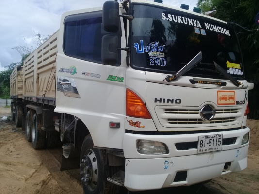 ขายรถบรรทุกพ่วง HINO MEGA 344 ปี 52 สวยเดิมกะบะสามมิตรแม่ลูก ขายรถบรรทุกพ่วง HINO MEGA 344 ปี 52 สวยเดิมกะบะสามมิตรแม่ลูก