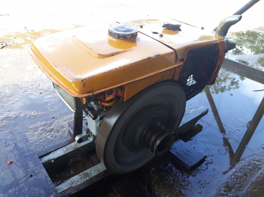 จัดส่งพี่จังหวัดสิงห์บุรี ขายเครื่องคูโบต้า GA80สวยๆพร้อมใช้งาน