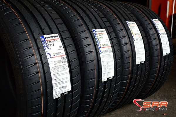 MICHELIN PILOT SPORT 4 235/45ZR18 เส้นละ 7,800 บาท MICHELIN PILOT SPORT 4 235/45ZR18 เส้นละ 7,800 บาท