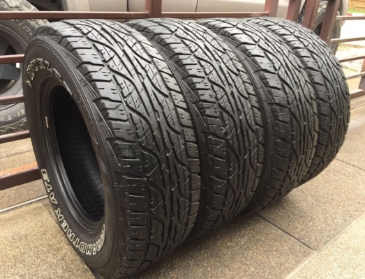 ยาง All Dunlop 30 9.5 R15 กลางปี15 ดอกเต็ม ใช้ยาว ราคาไม่แพง