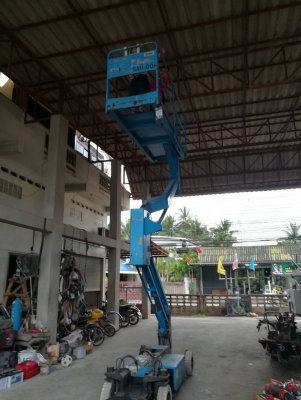 รถกะเช้าไฟฟ้ายกได้สูง5.50เมตรพร้อมใช้งานปกติเก่าญี่ปุ่นเดินหน้าถ้อยหลังเลี้ยวปกติ  ราคา 48,000บาท