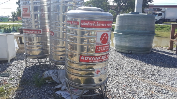 ขายถังน้ำสแตนเลส 400 ลิตร ADVANCE สภาพสวยๆ ขายถังน้ำสแตนเลส 400 ลิตร ADVANCE สภาพสวยๆ