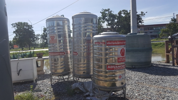 ขายถังน้ำสแตนเลส 400 ลิตร ADVANCE สภาพสวยๆ ขายถังน้ำสแตนเลส 400 ลิตร ADVANCE สภาพสวยๆ