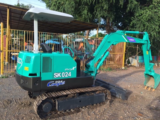 ขายรถขุดแบคโฮ KOBELCO SK024 (ขนาด PC 25)  รถเก่านอกแท้ 100\% {เครื่องแน่น ปั๊มแรง มีกระต่ายเต่า ระบบไว แทรคเหล็ก} รถพร้อมใช้งาน เอกสารใบอินวอยครบ      ????ราคา 260,000 ต่อรองได้???? ☎️สนใจติดต่อ 096-3268553 (สถิตย์พันธ์) ID LINE 0963268553 ????ร้านรุ่งเจริ