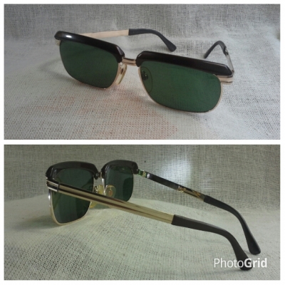 แว่นตาเทพเจ้าของชาวเยอรมัน ยุค &#039;60s โกลด์ฟิลด์ 10 K คลับมาสเตอร์โมเดล ! Vintage RODENSTOCK hand
