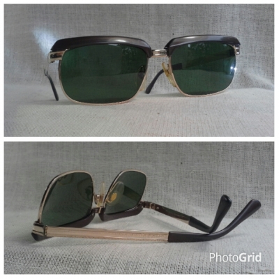 แว่นตาเทพเจ้าของชาวเยอรมัน ยุค &#039;60s โกลด์ฟิลด์ 10 K คลับมาสเตอร์โมเดล ! Vintage RODENSTOCK hand