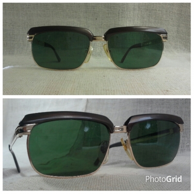 แว่นตาเทพเจ้าของชาวเยอรมัน ยุค &#039;60s โกลด์ฟิลด์ 10 K คลับมาสเตอร์โมเดล ! Vintage RODENSTOCK hand