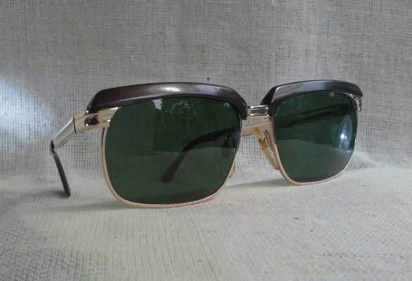 แว่นตาเทพเจ้าของชาวเยอรมัน ยุค &#039;60s โกลด์ฟิลด์ 10 K คลับมาสเตอร์โมเดล ! Vintage RODENSTOCK hand