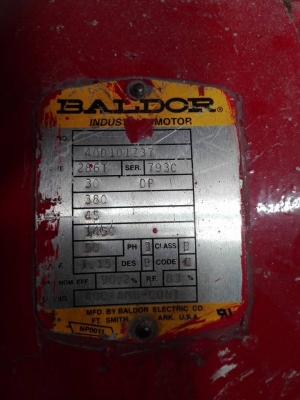 ขายมอเตอร์baldor
