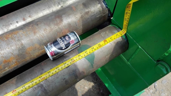 ** SOLD OUT!! ** เครื่องม้วนเหล็กแผ่นมือหนึ่งประกอบใหม่ 5 ฟุต 150 cm เพลาตัน 5" ม้วนหนา 4-6 มม หัวเพลาม้วนแป้ปได้ สวยสดใหม่100\%พร้อมใช้ ** SOLD OUT!! ** เครื่องม้วนเหล็กแผ่นมือหนึ่งประกอบใหม่ 5 ฟุต 150 cm เพลาตัน 5" ม้วนหนา 4-6 มม หัวเพลาม้วนแป้ปได้ สวยสดใหม่100\%พร้อมใช้