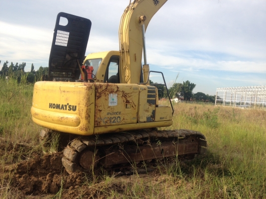 ขายรถแบคโฮ KOMATSU PC120 -6 เก่านอกเอกสารอินวอย