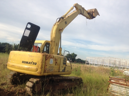 ขายรถแบคโฮ KOMATSU PC120 -6 เก่านอกเอกสารอินวอย