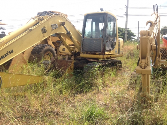 ขายรถแบคโฮ KOMATSU PC120 -6 เก่านอกเอกสารอินวอย