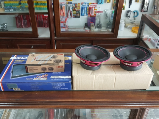 Powerขับกลาง แหลม พร้อมชุดลำโพง ราคาถูก