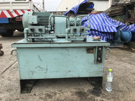 ขายปั้มน้ำมันไฮโดรลิค หัวปั้ม 2ตอน Nachi made in Japan ขนาดมอเตอร์ mitsubishi 10HP. 380V สภาพดีเดิมๆ หมุนนิ่ม พร้อมใช้งาน