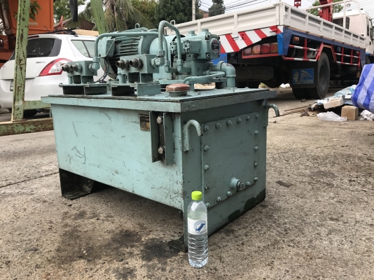 ขายปั้มน้ำมันไฮโดรลิค หัวปั้ม 2ตอน Nachi made in Japan ขนาดมอเตอร์ mitsubishi 10HP. 380V สภาพดีเดิมๆ หมุนนิ่ม พร้อมใช้งาน