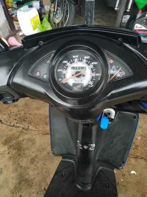 Honda Click play สีน้ำเงิน ดำ รถสวย สภาพดี พร้อมใช้