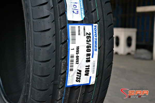 TOYO T1 SPORT SUV 265/60R18 ปี17 ราคาพิเศษ TOYO T1 SPORT SUV 265/60R18 ปี17 ราคาพิเศษ