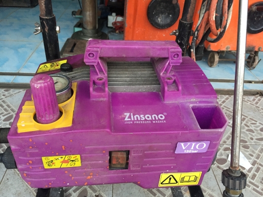 ขายเครื่องฉีดน้ำ ZINSANO VIO 130BAR มือสองสภาพสวยๆครับ ขายเครื่องฉีดน้ำ ZINSANO VIO 130BAR มือสองสภาพสวยๆครับ