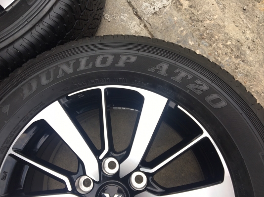 แม็กป้ายแดง มิตซู ปาเจโร่ สปอร์ต ตัวท๊อป พร้อมยางป้ายแดง 265-60-18 ปี17