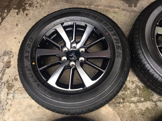 แม็กป้ายแดง มิตซู ปาเจโร่ สปอร์ต ตัวท๊อป พร้อมยางป้ายแดง 265-60-18 ปี17