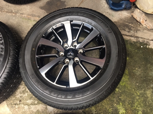 แม็กป้ายแดง มิตซู ปาเจโร่ สปอร์ต ตัวท๊อป พร้อมยางป้ายแดง 265-60-18 ปี17