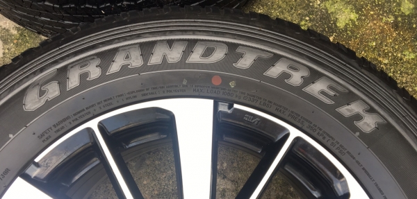 แม็กป้ายแดง มิตซู ปาเจโร่ สปอร์ต ตัวท๊อป พร้อมยางป้ายแดง 265-60-18 ปี17