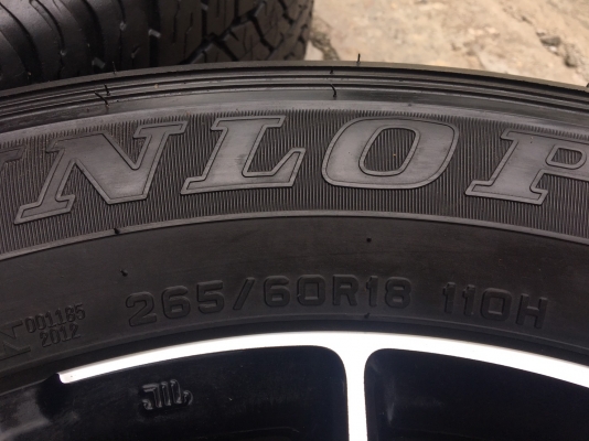 แม็กป้ายแดง มิตซู ปาเจโร่ สปอร์ต ตัวท๊อป พร้อมยางป้ายแดง 265-60-18 ปี17